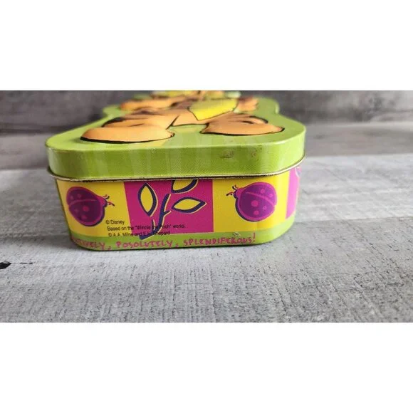 Vintage Disney Winnie the Pooh Green Tigger 9" Collectible Tin Container - Picture 6 of 6
